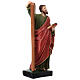 Statua Sant'Andrea croce 44 cm resina dipinta s4