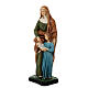 Estatua Santa Ana María Niña 30 cm resina pintada s2