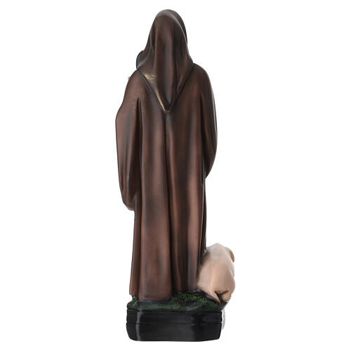 Statua Sant'Antonio Abate maiale 30 cm resina dipinta 4