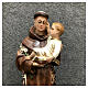Statue aus Harz Antonius von Padua mit Kind, 20 cm s2