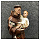 Statue aus Harz Antonius von Padua mit Kind, 20 cm s4