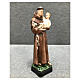 Statue aus Harz Antonius von Padua mit Kind, 20 cm s5