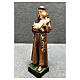 Statue of St. Anthony resin height 20 cm s3