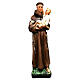 Statua Sant' Antonio gigli 25 cm resina dipinta s1