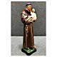 Statua Sant' Antonio gigli 25 cm resina dipinta s4