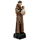 Saint Anthony statue with Child in arms 30 cm in painted resin s3