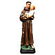 Statue of Saint Anthony, painted resin, 40 cm s1