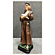 Statue of Saint Anthony, painted resin, 40 cm s3