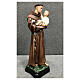 Statue of Saint Anthony, painted resin, 40 cm s5
