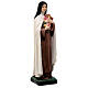 Saint Teresa of Jesus, 30 cm, painted resin statue s5