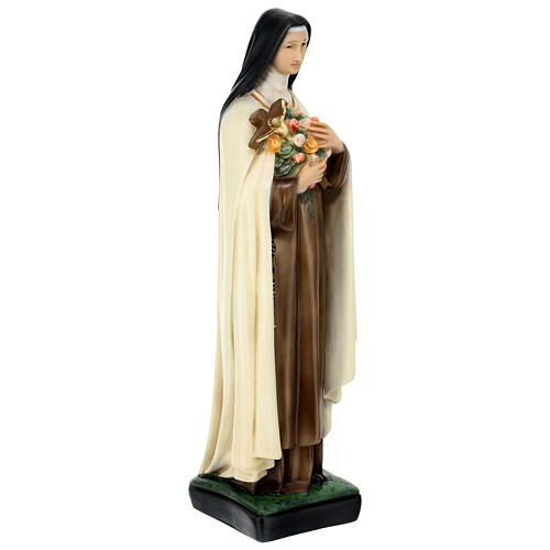 Statue Sainte Thérèse de Lisieux 40 cm résine peinte 5