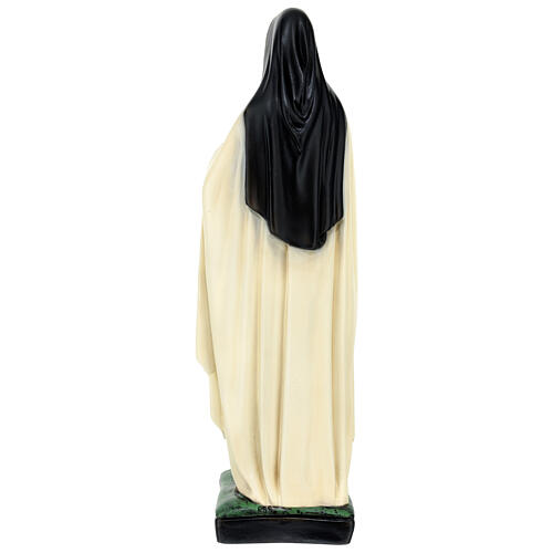 Statua Santa Teresa Lisieux 40 cm resina dipinta 6