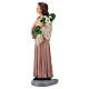 Saint Maria Goretti's statue, 30 cm, painted resin s3