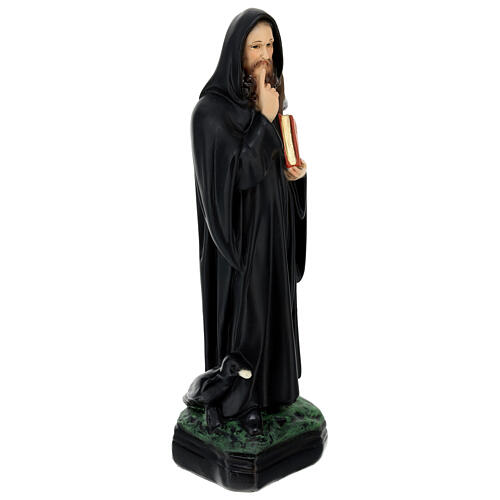 Figura Święty Benedykt 30 cm żywica malowana 4