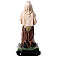 Saint Bernadette, painted resin statue, 15 cm s4