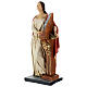 Statua Santa Cecilia 40 cm resina dipinta s3