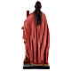 Statua Santa Cecilia 40 cm resina dipinta s6