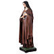 St Clare statue 40 cm in painted resin s3