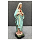 Estatua Virgen Sagrado Corazón de María 30 cm resina pintada s4