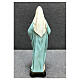 Immaculate Heart of Mary statue 30 cm painted resin s5