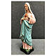 Estatua Virgen Corazón Inmaculado de María 40 cm resina pintada s3