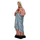 Imagem Sagrado Coração de Maria 40 cm resina pintada s3