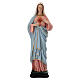 Immaculate Heart of Mary statue 40 cm painted resin s1