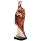 Saint Elisabeth, painted resin statue, 40 cm s3