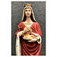 Statua Sant'Elisabetta 40 cm resina dipinta s2