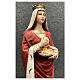 Statua Sant'Elisabetta 40 cm resina dipinta s4