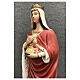 Statua Sant'Elisabetta 40 cm resina dipinta s6