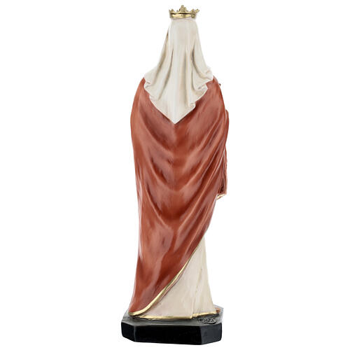 St Elizabeth of Hungary statue 40 cm painted resin 6