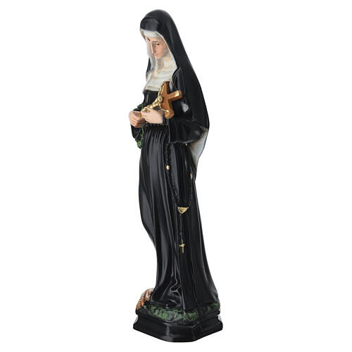 Statue Sainte Rita 30 cm résine peinte 4
