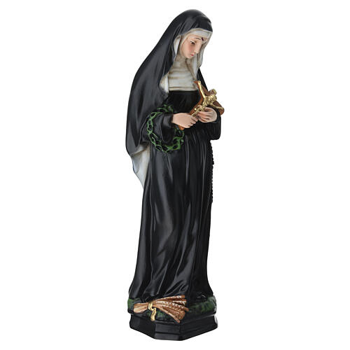 Statue Sainte Rita 30 cm résine peinte 5