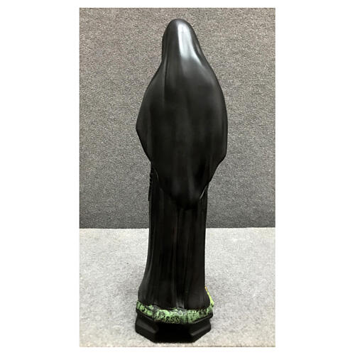 Statue of St Rita 30 cm in painted resin 6