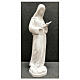 Statue Sainte Rita 60 cm résine blanche EXTÉRIEUR s5