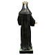 Statue of Saint Patricia, 12 in, painted resin s5