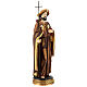 Statue Saint Jacques le Majeur 40 cm résine peinte s5