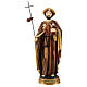 Statua San Giacomo Maggiore 40 cm resina dipinta s1