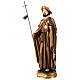 Statua San Giacomo Maggiore 40 cm resina dipinta s3