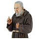 Statue Saint Pio 60 cm colorée en résine s4