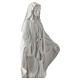 Statue Vierge Miraculeuse résine blanche 16 cm s2
