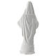Estatua Virgen Milagrosa resina blanca 12 cm s4