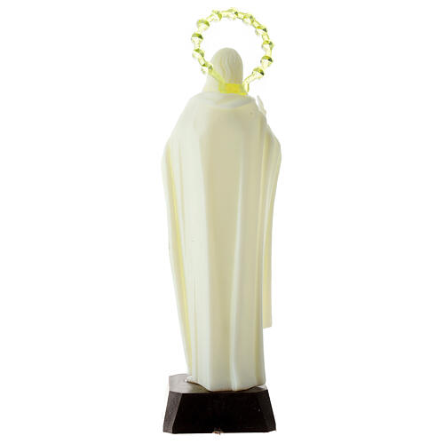 Statue Sacré-Coeur de Jésus fluorescent 24 cm 4