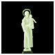 Saint Anthony's statue, fluorescent, 17 cm s2