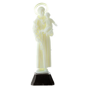 Statue fluorescente Saint Antoine 17 cm