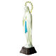 Statue Notre-Dame de Lourdes plastique fluorescent 18 cm s2