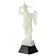 Saint Michael's statue, fluorescent plastic, 12 cm s3