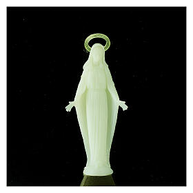 Fluorescent statue of Our Immaculate Lady 10 cm