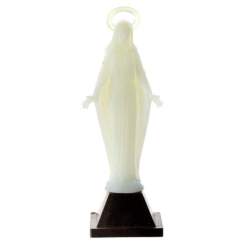 Fluorescent statue of Our Immaculate Lady 10 cm 1